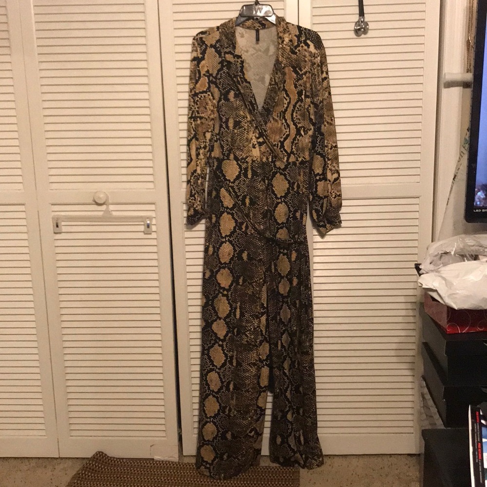 Snake skin jumpsuit